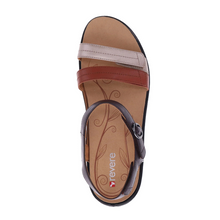 Load image into Gallery viewer, Revere Barbados Coffee Metallic W Medium Adjustable Sandal