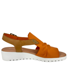Load image into Gallery viewer, Django and Juliette Madis New Orange Adjustable Sandal