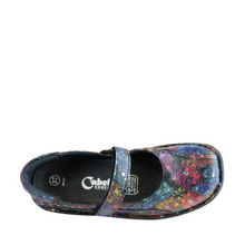Load image into Gallery viewer, Cabello - 341-27p Black Floral Mary Jane Shoe