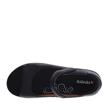 Load image into Gallery viewer, Revere Madrid Closed Heel Sandal - Black Adjustable Sandal