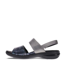 Load image into Gallery viewer, Revere Como Slate Interest Womens Shoes Medium Adjustable Sandal