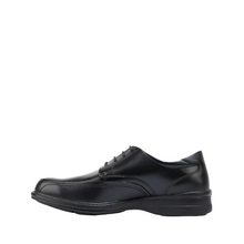 Load image into Gallery viewer, Hush Puppies Torpedo Eee Mens Black Lace Up Shoe