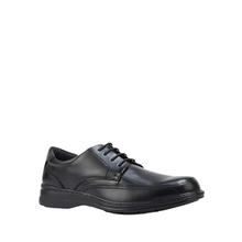 Load image into Gallery viewer, Hush Puppies Torpedo Eee Mens Black Lace Up Shoe