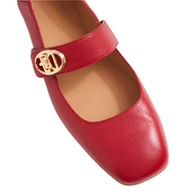 Load image into Gallery viewer, Django and Juliette Pelisk Dk Red Mary Jane Shoe