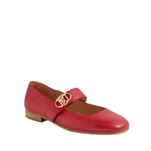 Load image into Gallery viewer, Django and Juliette Pelisk Dk Red Mary Jane Shoe