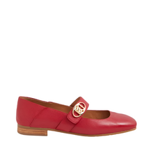 Load image into Gallery viewer, Django and Juliette Pelisk Dk Red Mary Jane Shoe