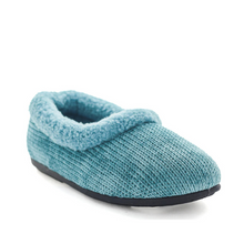 Load image into Gallery viewer, Panda Enuri Slipper Teal Knit