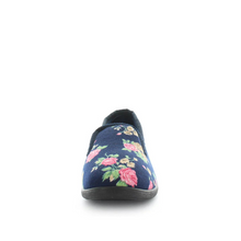 Load image into Gallery viewer, Panda Erta Slipper Navy Floral