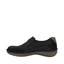 Load image into Gallery viewer, Josef Seibel Anvers 01 Black Combi Slip On Shoe