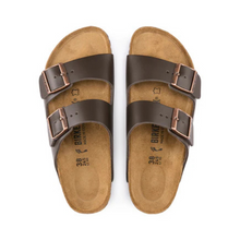 Load image into Gallery viewer, Birkenstock Arizona Brown Smooth Leather Narrow