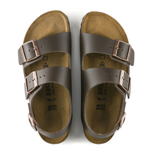 Load image into Gallery viewer, Birkenstock Milano Smooth Leather Regular Dark Brown