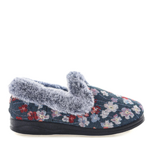 Load image into Gallery viewer, Panda Emille Slipper Blue Floral