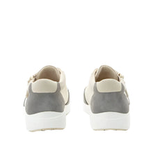 Load image into Gallery viewer, Alegria Eazeer Parchment EZR 6372 Side Zip Sneaker