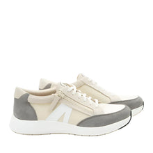 Load image into Gallery viewer, Alegria Eazeer Parchment EZR 6372 Side Zip Sneaker