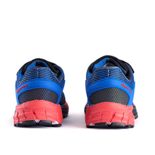 Load image into Gallery viewer, Sfida Vivid Muti Boys V Sneaker Royal/red/black