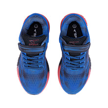 Load image into Gallery viewer, Sfida Vivid Muti Boys V Sneaker Royal/red/black