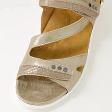 Load image into Gallery viewer, Ziera Beaux W-ZR Argento-ar Adjustable Sandal