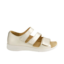 Load image into Gallery viewer, Ziera Bardot Xw Pale Gold Adjustable Sandal