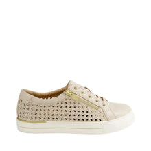 Load image into Gallery viewer, Ziera Ayleen W Almond Side Zip Leather Sneaker