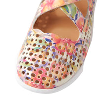 Load image into Gallery viewer, Ziera Sachet Xf-zr Orange Floral Slip On Shoe