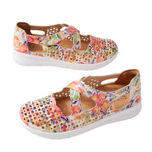 Load image into Gallery viewer, Ziera Sachet Xf-zr Orange Floral Slip On Shoe