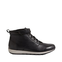 Load image into Gallery viewer, Ziera Balla Wide Black Leather Boot Ankle Boot
