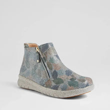 Load image into Gallery viewer, Ziera Solange Xf Blue Leaf Leather Boots Ankle Boots