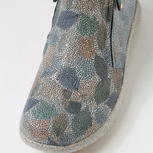 Load image into Gallery viewer, Ziera Solange Xf Blue Leaf Leather Boots Ankle Boots