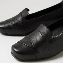 Load image into Gallery viewer, Ziera Celyn Xw Black Leather Slip On Shoe