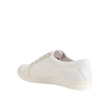 Load image into Gallery viewer, Ziera Denes Xf White-white Leather Side Zip Sneaker