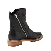 Load image into Gallery viewer, Ziera Madoc Black Side Zip Ankle Boot