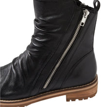 Load image into Gallery viewer, Ziera Madoc Black Side Zip Ankle Boot