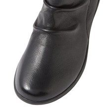 Load image into Gallery viewer, Ziera Nempire Wide Black Leather Ankle Boot
