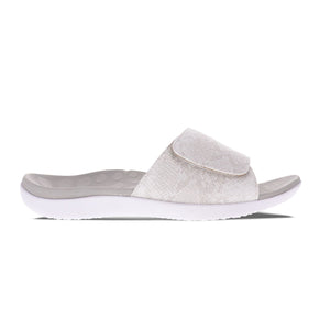 Scholl Samos V2 Shimmer White Womens Shoes