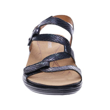 Load image into Gallery viewer, Revere Miami Slate Interest Medium Adjustable Sandal