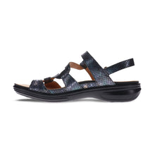 Load image into Gallery viewer, Revere Miami Slate Interest Medium Adjustable Sandal