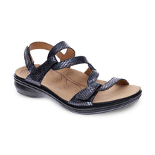 Load image into Gallery viewer, Revere Miami Slate Interest Medium Adjustable Sandal