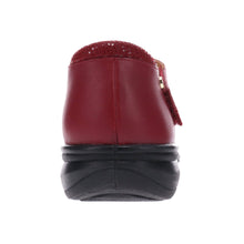 Load image into Gallery viewer, Revere Mauritius Cherry French/lizard Medium Adjustable Sandal