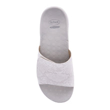 Load image into Gallery viewer, Scholl Samos V2 Shimmer White Womens Shoes