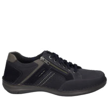 Load image into Gallery viewer, Josef Seibel S23 Men Anvers 87 43687 Indigo Combi Side Zip Sneaker