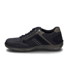 Load image into Gallery viewer, Josef Seibel S23 Men Anvers 87 43687 Indigo Combi Side Zip Sneaker