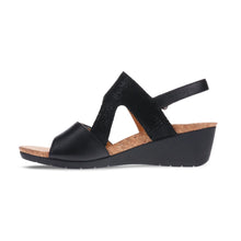 Load image into Gallery viewer, Revere Grenada Black/black Lizard Womens Shoes Adjustable Sandal