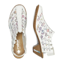Load image into Gallery viewer, Rieker 46778-80 Weiss Heeled Adjustable Sandal