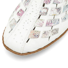 Load image into Gallery viewer, Rieker 46778-80 Weiss Heeled Adjustable Sandal