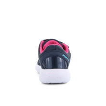 Load image into Gallery viewer, Sfida Vivid Girls Runner Navy/fuchsia/aqua V