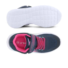 Load image into Gallery viewer, Sfida Vivid Girls Runner Navy/fuchsia/aqua V