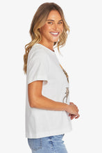 Load image into Gallery viewer, Pingpong Cheetah Tee Ivory