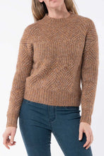 Load image into Gallery viewer, Jump Pointelle Pullover Toffee