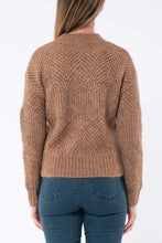 Load image into Gallery viewer, Jump Pointelle Pullover Toffee