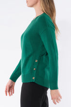 Load image into Gallery viewer, Jump Side Button Pullover Hunter